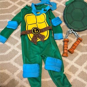 Toddler Ninja Turtle Costume with Accessories